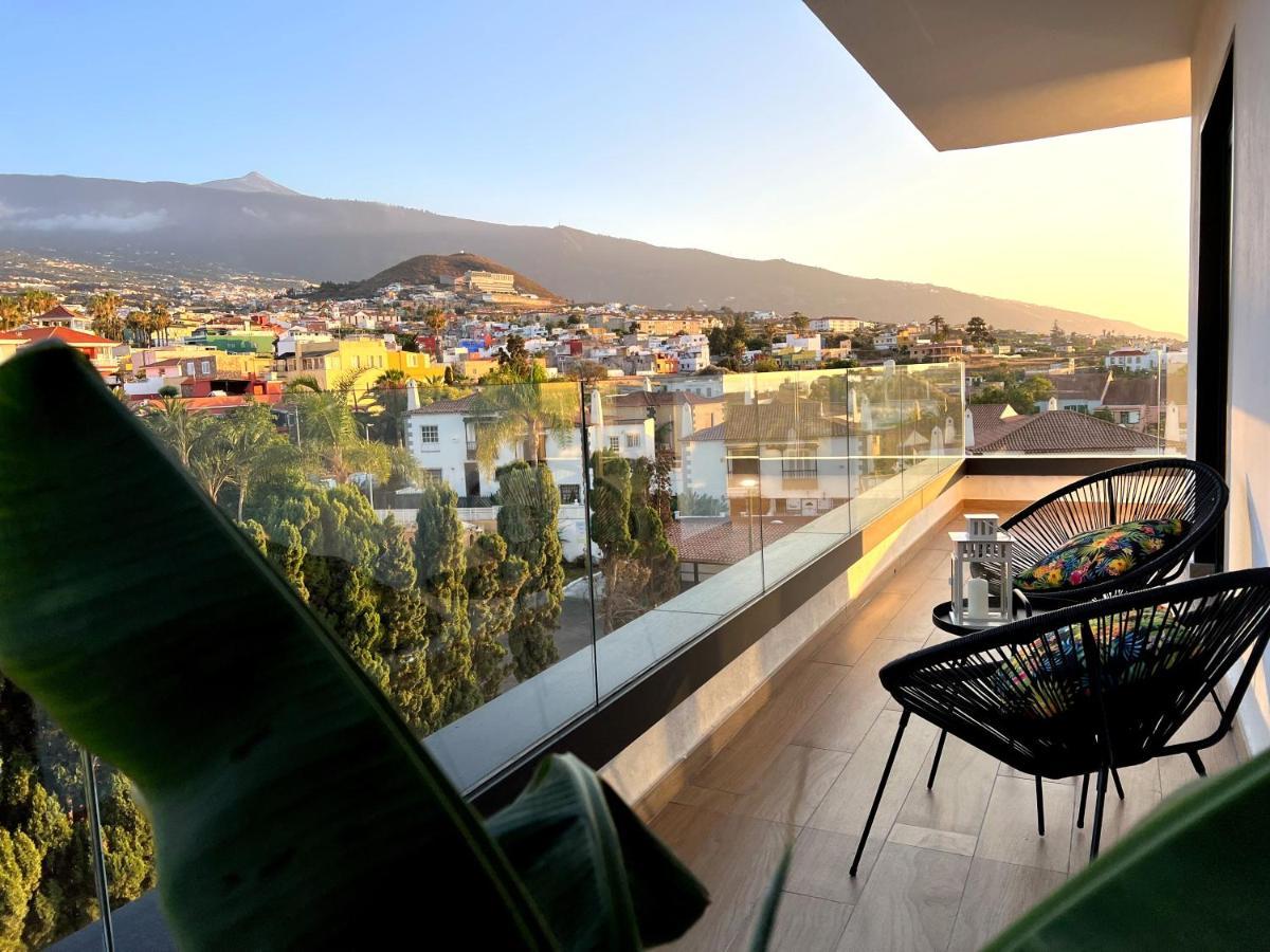 Lujoso Apartamento Completo, Piscina, Terraza Con Vistas Al Teide Puerto de la Cruz  Exterior photo
